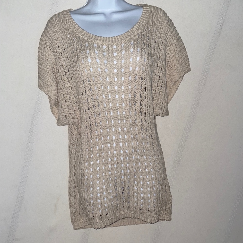 NWT Banana Republic Women's Beige Knit Sweater Top